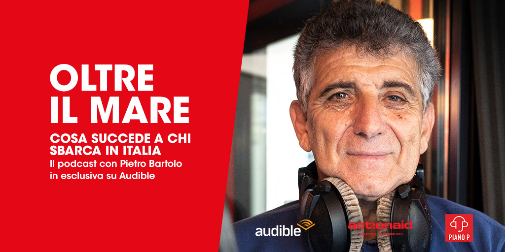 ActionAidItalia's tweet photo. Oggi alle 18 presentazione in diretta streaming del podcast "Oltre il mare" con Pietro Bartolo e la moderazione della giornalista @annalisacamilli.
Segui l'evento sulla nostra pagina Facebook o su https://t.co/bbVthi17ak
#oltreilmare
#podcastinaction https://t.co/LSkb0ZUYLx
