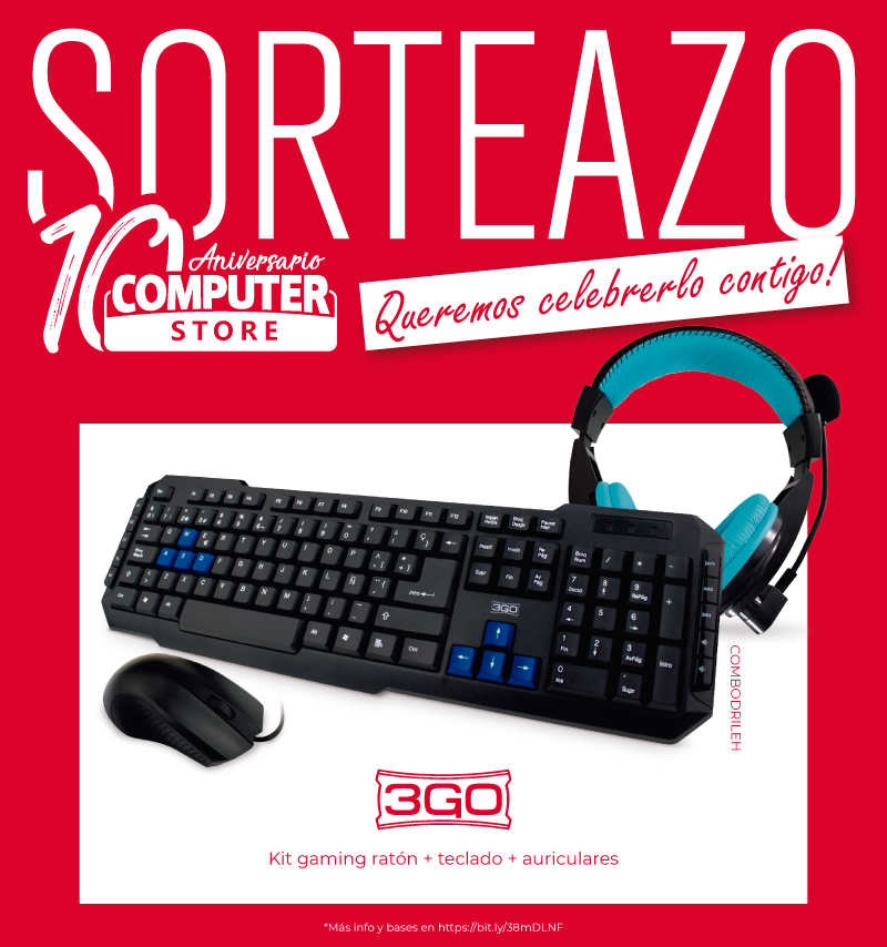 icomputerstore's tweet photo. ⚡️SORTEAZO ⚡️
Participar es muy sencillo:
💙Síguenos y seguir @3GOci
🔹RT
👉🏾Comenta con el hashtag #3GoEnComputerStore #ComputerStore10
Participa hasta 23:59:59 del 29/07/2020
Bases https://t.co/I2FhwVnIZu
#ComputerStore #informatica #Aniversario #tienda #teclado #3go https://t.co/QLqaBhQWcp