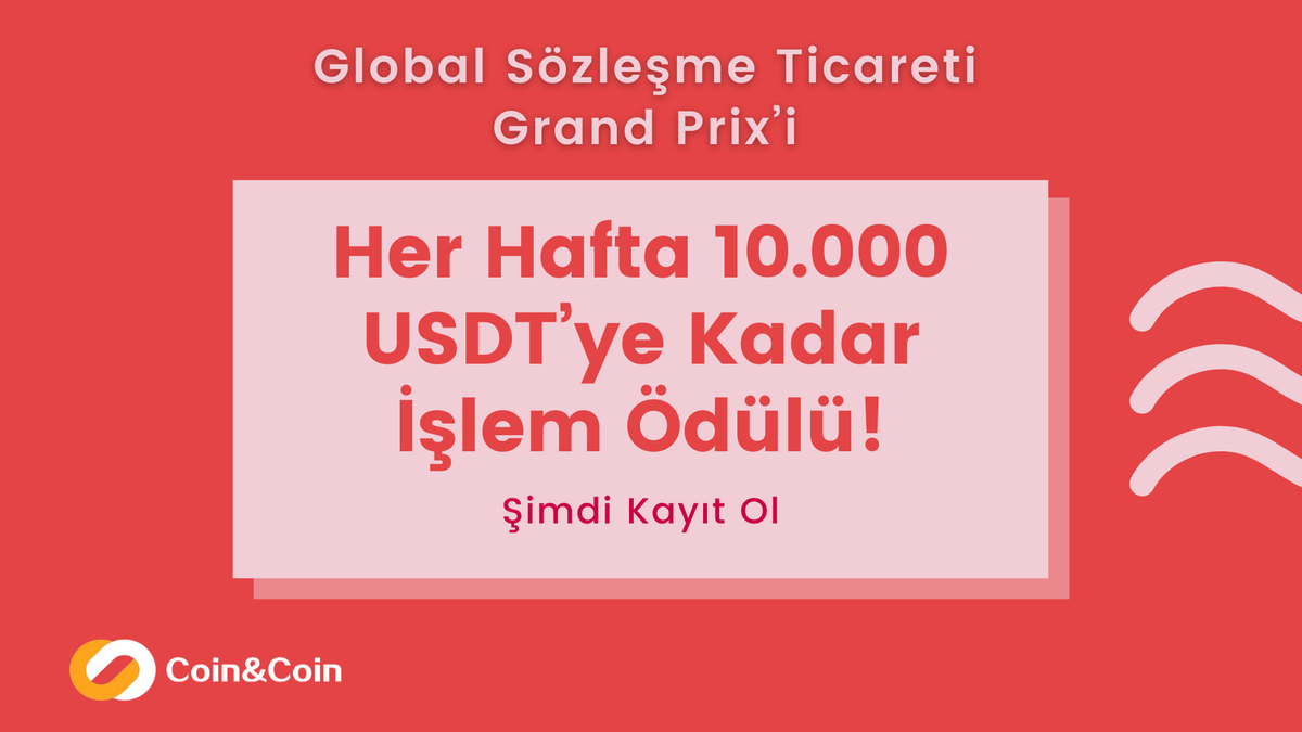 aykan_duru's tweet photo. Coin&amp;Coin'de Her Hafta En İyi 100 Yatırımcıya Ödül 

Detaylar için makaleye göz atın ; https://t.co/gLK8nGqzG7

Coin &amp; Coin, Dünyanın İlk Mini Sözleşmesi ve En İyi Kripto Vadeli İşlemler Ticaret Platformu'dur.

 #coinandcoin #minisözleşme #süreklisözleşme #kriptovadelişlemler https://t.co/fVKkjnsmwJ
