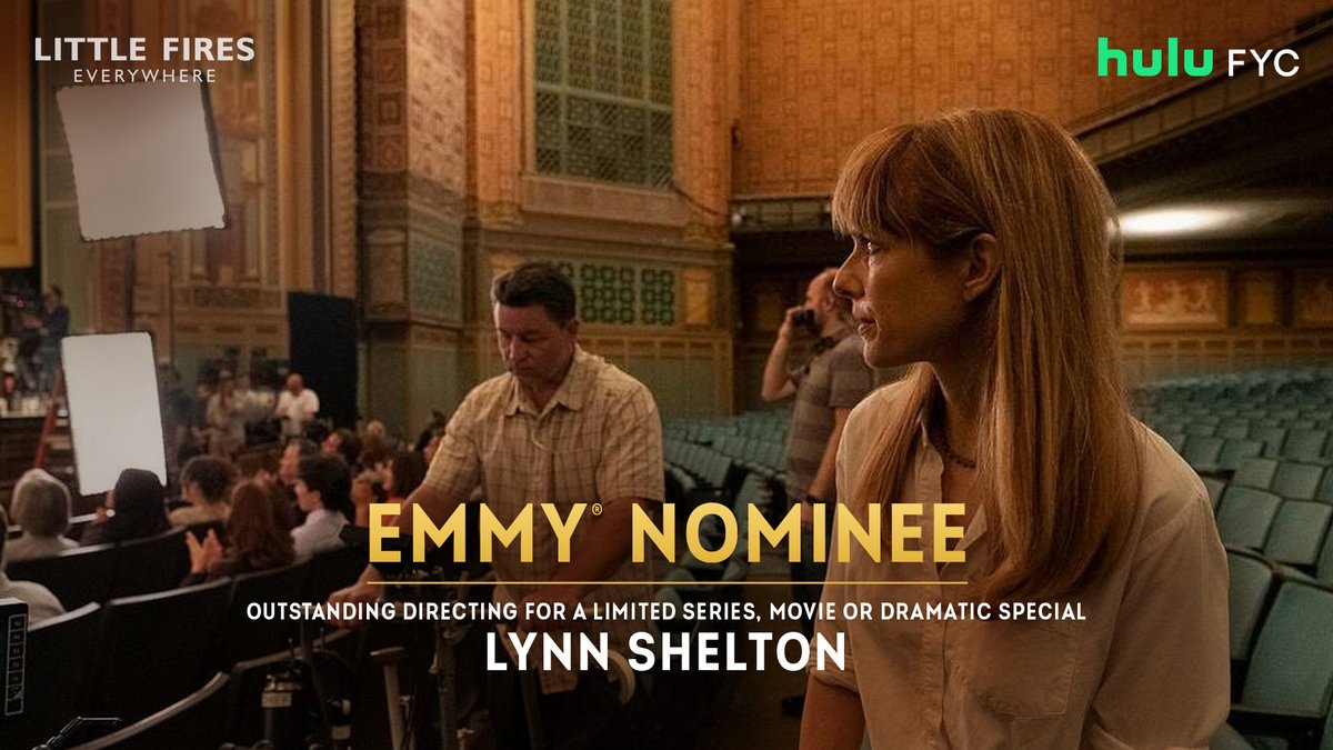 Congratulations to our beloved Lynn Shelton on receiving a posthumous #Emmys nomination for Outstanding Directing for a Limited Series, Movie or Dramatic Special. ❤️ #LittleFiresEverywhere