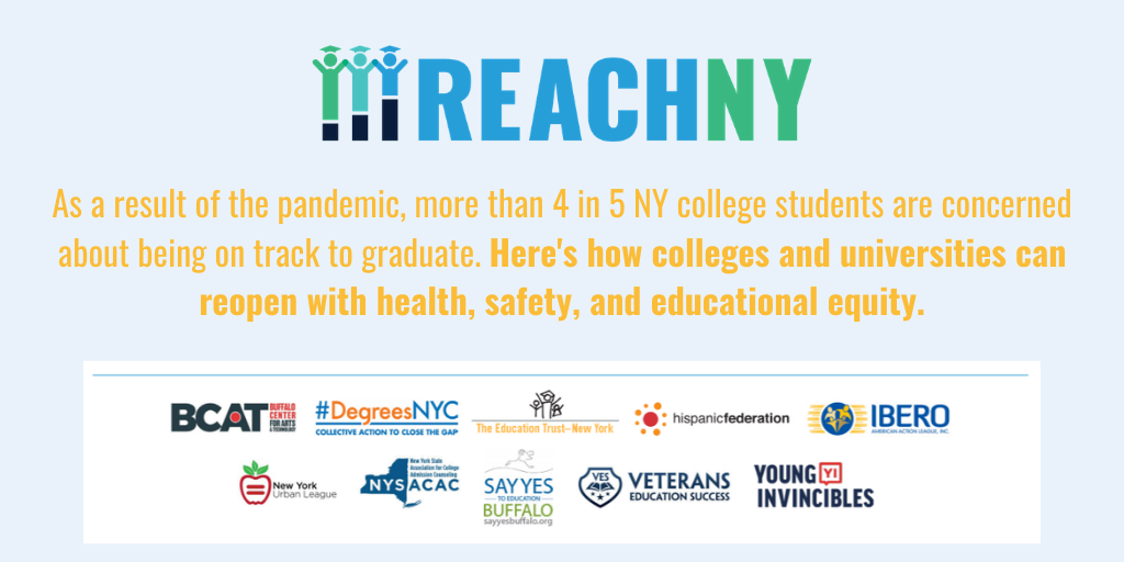 As colleges and universities across New York continue to prepare their plans for reopening this fall, equity issues must be explicitly addressed alongside the paramount health and safety concerns. Read 10 questions for campus and system leaders bit.ly/30b7xm9.