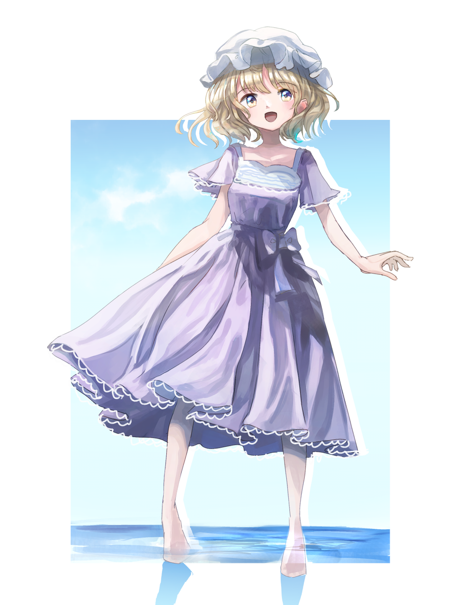 マエリベリー・ハーン 「夏メリー 」|マイナス@春例こ24bのイラスト
