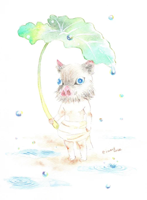 #みなさん去年の今頃はどんな絵描いてましたか
水彩/コピック/色鉛筆/モノクロまんが 