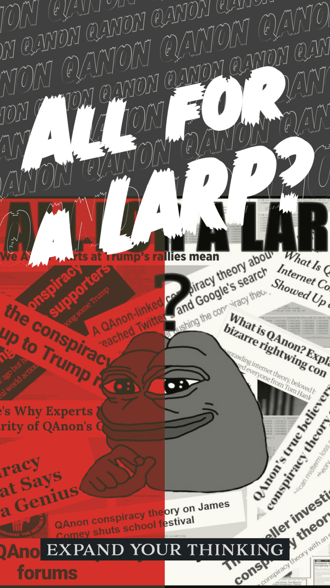 libertyclick's tweet photo. #Qanon #Pepe #Meme All for A LARP? https://t.co/q2nVTyT4NK #allforalarp https://t.co/auXxHo6ty4