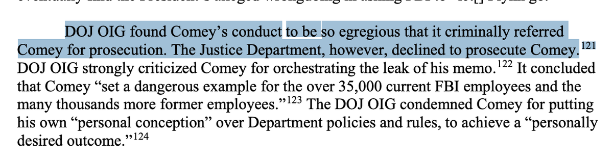 According to the HJC GOP, if something gets referred to DOJ, then it amounts to being guilty of the crime, which would mean they also believe Trump conspired with Russia.