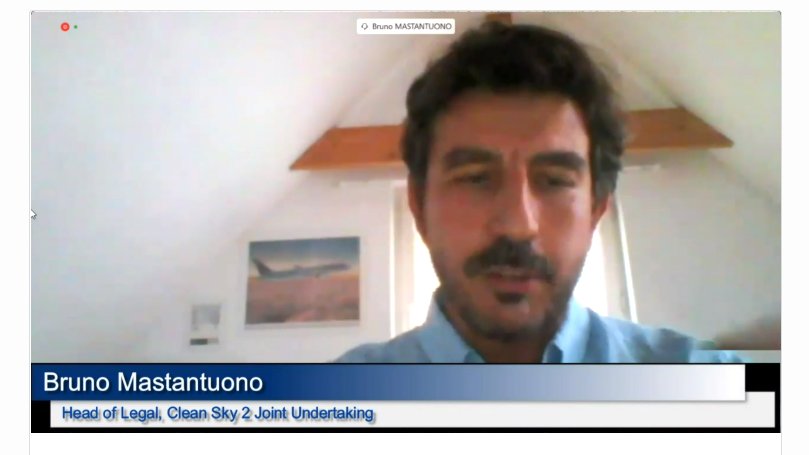 Ambrosetti_'s tweet photo. #TFCDay2 #TechForumCampania2020
Bruno Mastantuono - Head of Legal, Clean Sky 2 Joint Undertaking @cleansky_ju "Clean Sky 2: programma aeronautico che coinvolge i grandi attori aeronautici europei per creare un grande #ecosistema nel settore" https://t.co/0KkdJtNmYT