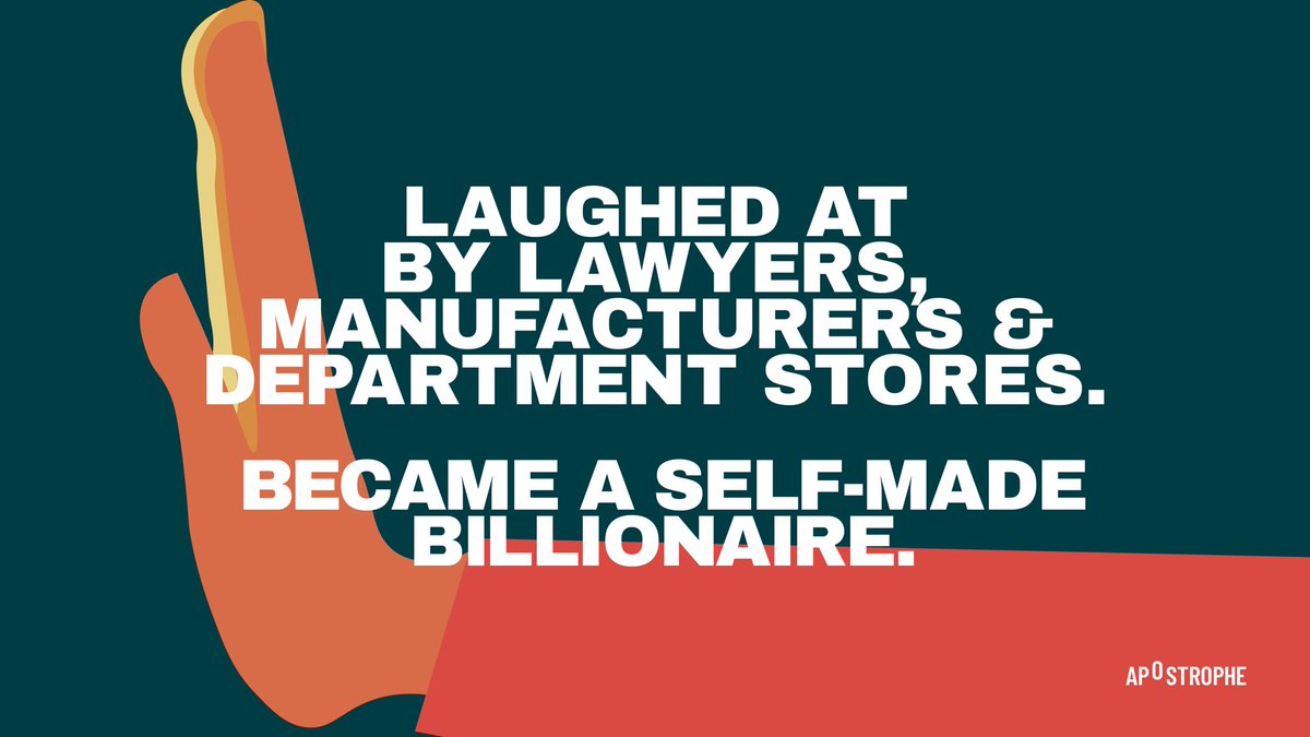Listen to the inspiring story of Spanx founder Sara Blakely. 

How she was underestimated. 

And how she used that to her advantage. 

S1E09

podcasts.apple.com/ca/podcast/we-…
