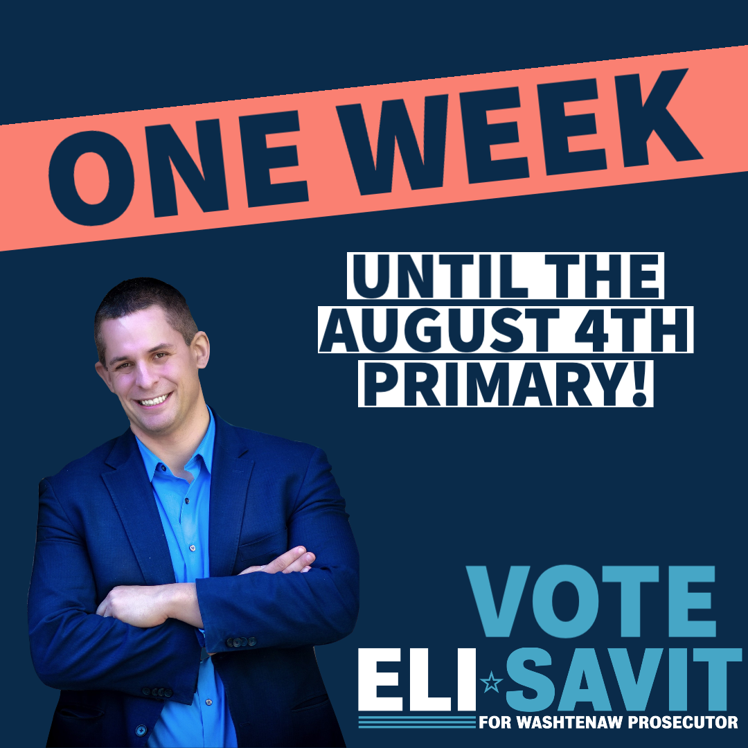 EliNSavit's tweet photo. Just ONE WEEK 'til the election! Make a plan to vote in-person or absentee. If absentee, consider dropping off your ballot at the clerk's office to ensure it's counted!

And if you have ANY spare time, consider joining our GOTV efforts. Sign up here: https://t.co/yfllLfY9l4! https://t.co/QoMvf3YMfV