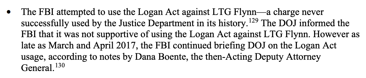 This isn't really true either, but if the HJC GOP is so worried about the Logan Act maybe they should ask the relevant committee in Congress to do something about it, bc it remains a law.