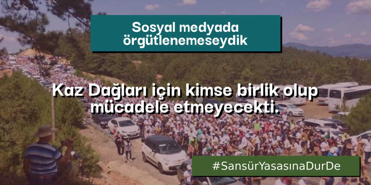 oydorgtr's tweet photo. Sosyal medyayı tamamen devlet kontrolü altına almayı amaçlayan yasa değişikliği şuanda mecliste görüşülüyor.  Herkesi, internet özgürlüğümüze mâl olacak bu yasaya karşı ses çıkarmaya davet ediyoruz! #SansürYasasınaDurDe
https://t.co/mXkCtWDtmk https://t.co/WFU8SNcOU0