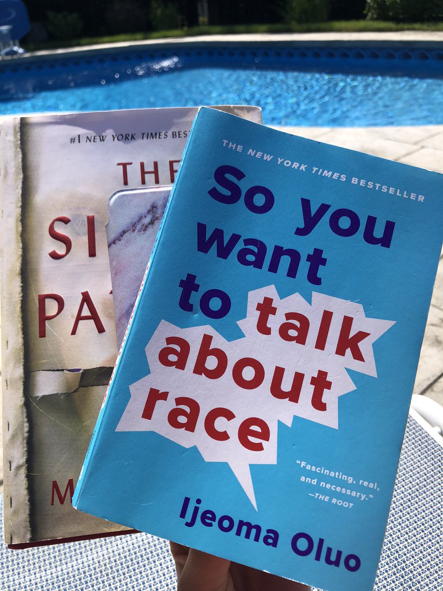 So many books, so little time! Thank you <a href="/khsandler/">Kerri Sandler (she/her)</a> for one the most important books I’ve read this summer: “So you want to talk about race”. I highly recommend it! #summerreading <a href="/WhitmanMiddle/">Whitman Middle</a>