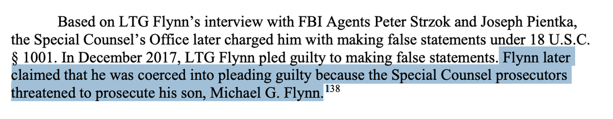 The HJC GOP doesn't seem to believe that the OTHER CRIMES that Flynn got off on -- the same 18 USC 951 crimes that he was originally investigated for, only with Turkey -- are relevant here. Flynn's competent former lawyers did.