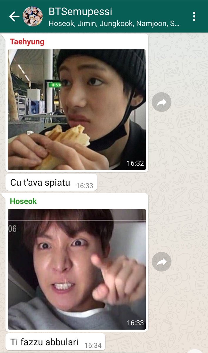 BTSemupessi's tweet photo. Se i BTS fossero siciliani, cosa si direbbero in chat?

+ 

Episodio 20, i minchiati di Hoseok e la liscia del gruppo🥳 https://t.co/XM24uwtS4O