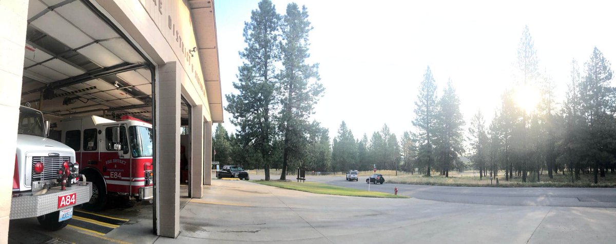 spokaneco8_3711's tweet photo. Good morning from Station 84. It's going to be another warm one today, make sure to drink lots of water and use plenty of sun screen. ππ‘οΈπ‘οΈπ #station84 #anotherhotone https://t.co/cSXcnuilaZ