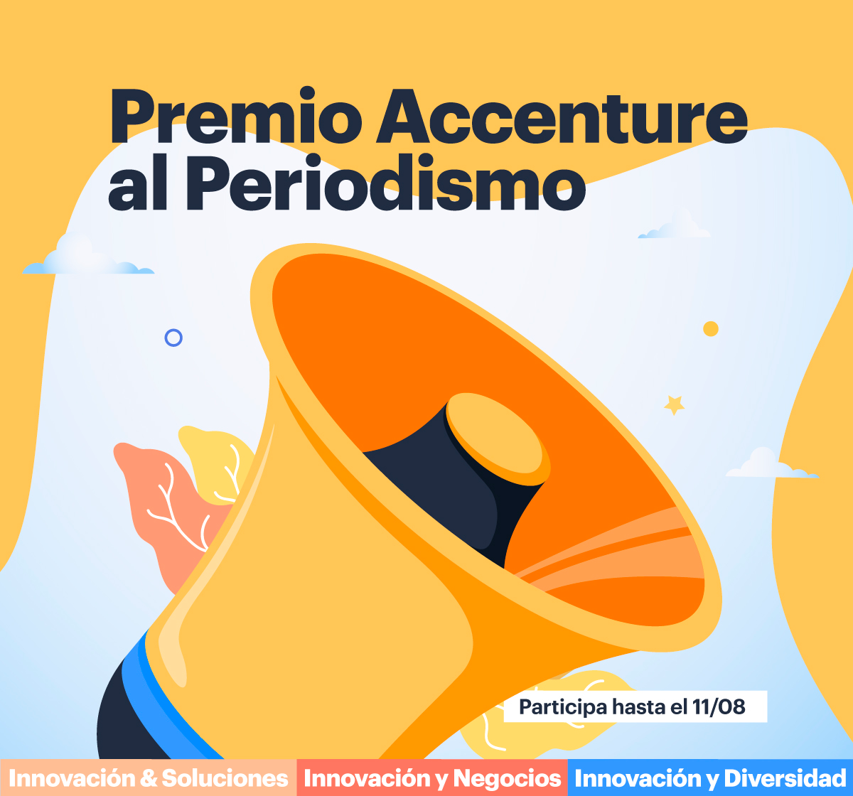 Premio Accenture al Periodismo
Hasta el 11 de agosto se pueden presentar artículos publicados en medios escritos  (papel o digital), vinculados a la innovación. Más detalles aquí: anp.cl/noticias/premi…