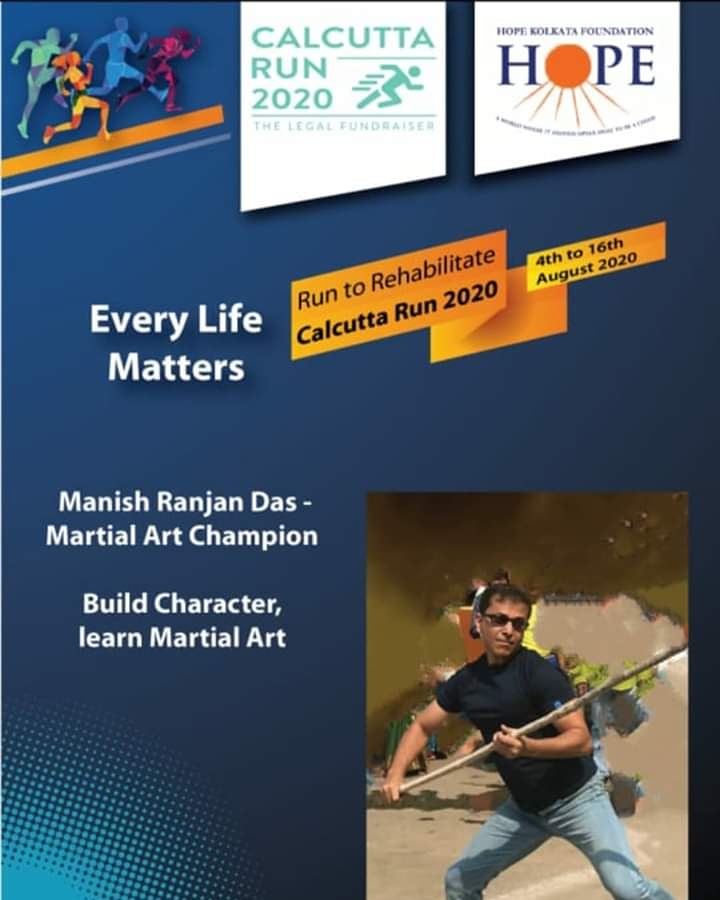 hopekfoundation's tweet photo. We are proud to have with us Mr.Manish Ranjan Das,a passionate martial artist and a Black Belt in Karate in Kasumi Ki Kan style as our social influencer for 'Calcutta Run 2020'.
We are proud to have you on board with us for the event!
#calcuttarun2020 https://t.co/ny4vM4ZKZ9