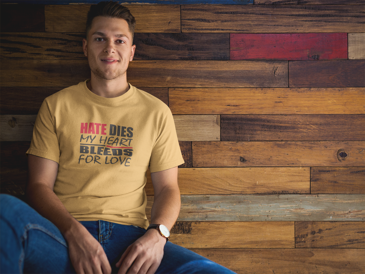 HatersLines's tweet photo. "Hate Dies My Heart Bleeds for Love" Tee By @HatersLines...Spread Love...Always...With One Clothing Line...Join the Movement
#happy #work #art #joy #happiness #change #AmericaFirst  #growth #free #streetstyle #streetwear #Haters  #streetwearfashion #man #outfit #paris #silver https://t.co/AMnq9PcaAt