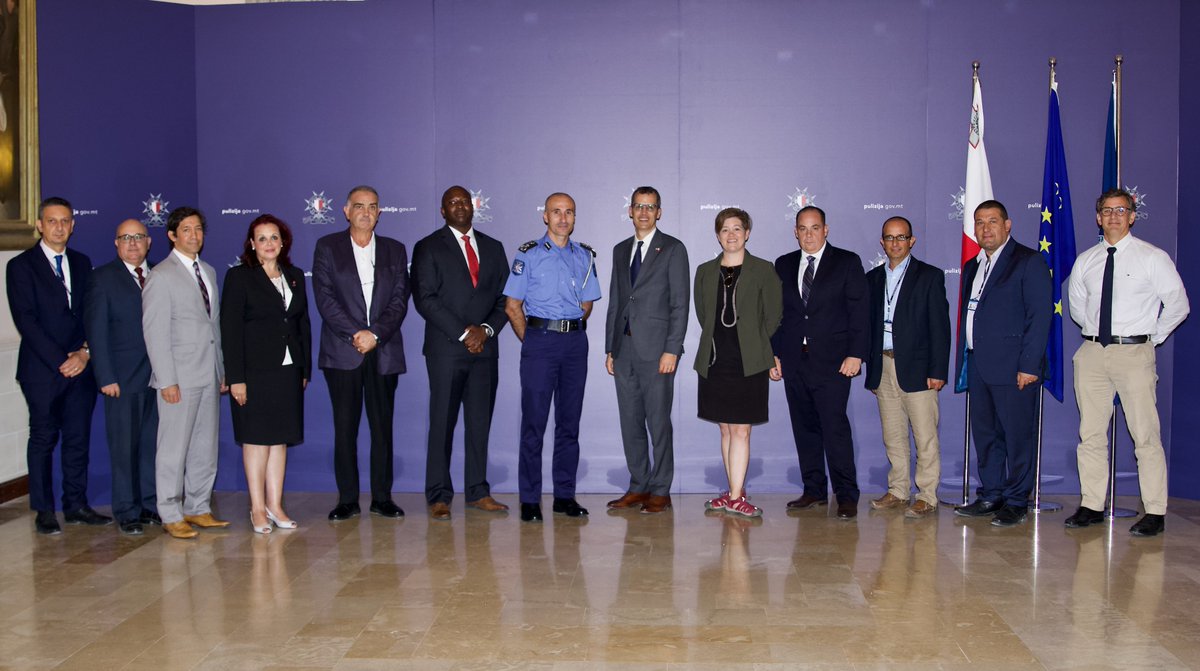 Chargรฉ dโAffaires Ken Toko (@usambmalta) on Twitter photo Introducing Embassy <a href="/FBI/">FBI</a> and <a href="/DEAHQ/">DEA HQ</a> colleagues to new <a href="/MaltaPolice/">Malta Police Force</a> Commissioner Angelo Gafa' & his team. Working to fight organized crime & share best practices on investigations. The challenges are many; we want to help them succeed. This is #USAinMT. <a href="/byroncamilleri/">Byron Camilleri</a> <a href="/MaltaGov/">Government of Malta ๐ฒ๐น</a> Introducing Embassy <a href="/FBI/">FBI</a> and <a href="/DEAHQ/">DEA HQ</a> colleagues to new <a href="/MaltaPolice/">Malta Police Force</a> Commissioner Angelo Gafa' & his team. Working to fight organized crime & share best practices on investigations. The challenges are many; we want to help them succeed. This is #USAinMT. <a href="/byroncamilleri/">Byron Camilleri</a> <a href="/MaltaGov/">Government of Malta ๐ฒ๐น</a>