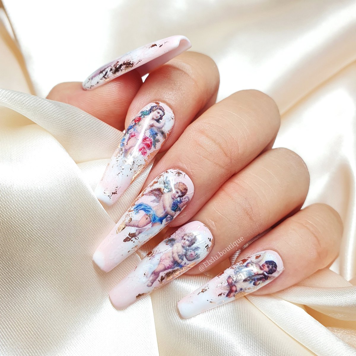 elxluboutique's tweet photo. @ktgxo @nailzbydom @kweengalore_ @Niathelocgod Please support my little #pressonnails business and #waterslidedecals for nail techs and other press on nail artist 😊💕 https://t.co/2vlD7lafjU