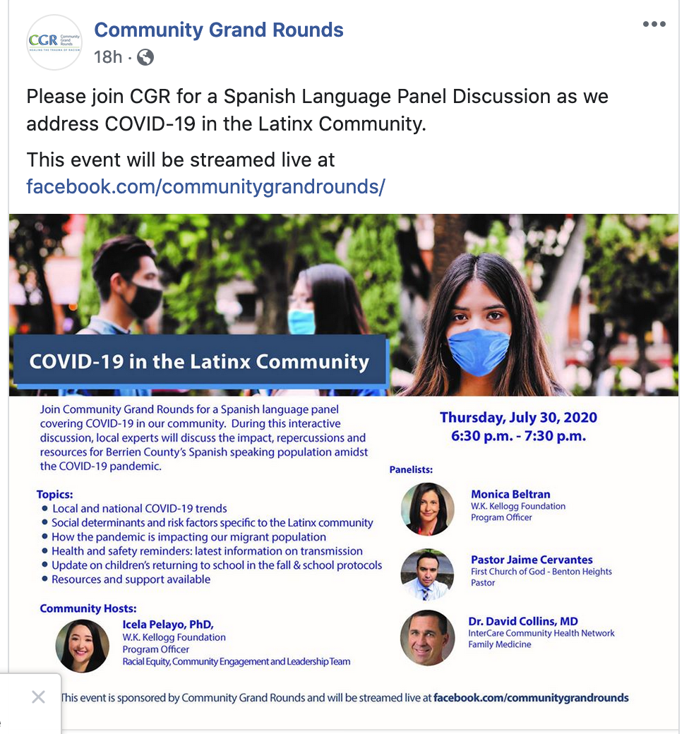 CommunityGrandRounds tweet media