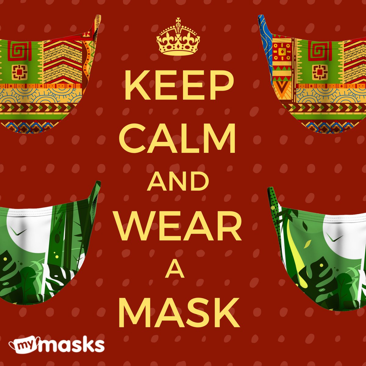 MyMasksOfficial's tweet photo. You can stay calm if you wear a mask whenever is needed! It's so easy and the best way to stop the spread! https://t.co/1QaU8fF0Yu
#MyMasks #Safety #FaceMask #masks #Covid19 #coronavirus #facecoverings #flattenthecurve #PPE #stopthespread #socialdistance #style #spreadlove https://t.co/23Us1P66ie