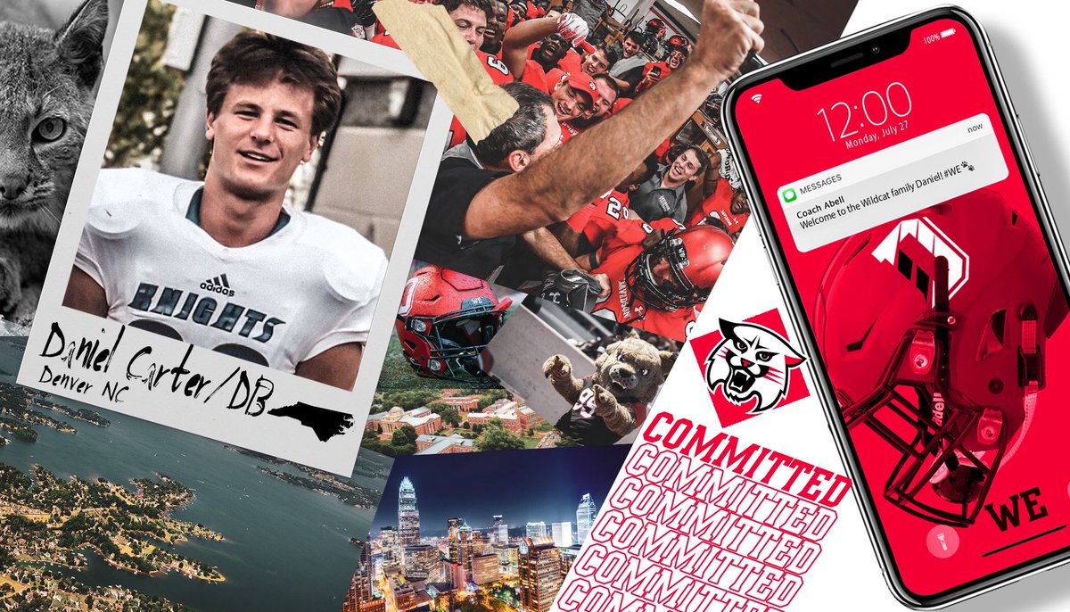 Daniel22Carter's tweet photo. COMMITTED🔴⚪️ #CATPACK21 @_Coach_Hof  @DavidsonFB https://t.co/XAG3K5ZAV2