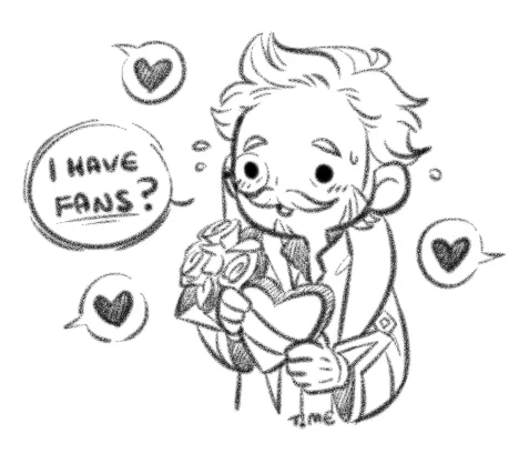 We love one rambling, excitable crest scholar / professor. #FE3H 