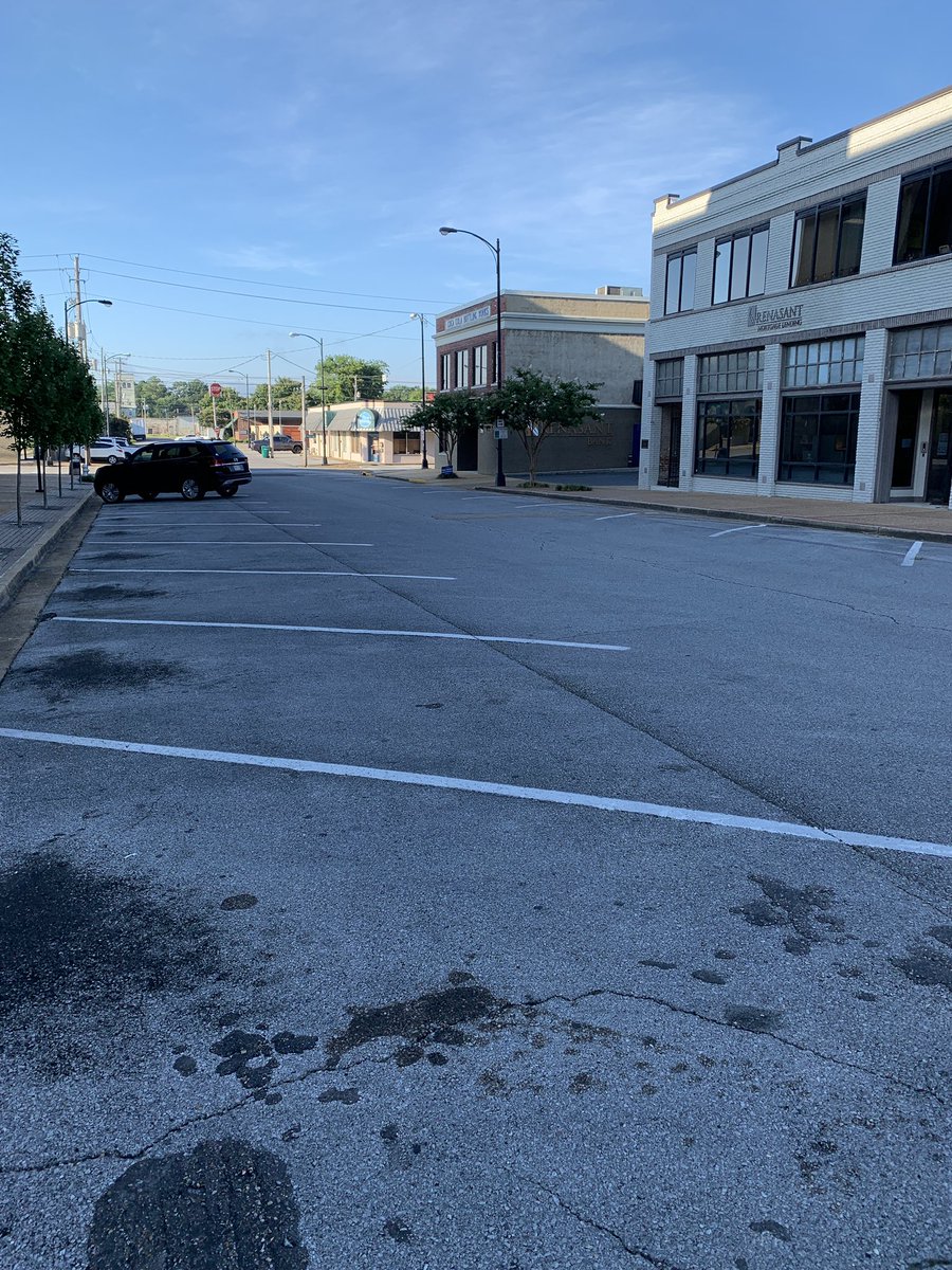 Another day, another parking spot saved due to chalk. We need more parking!