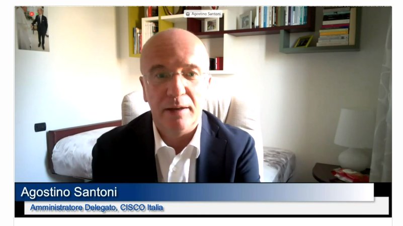 Ambrosetti_'s tweet photo. #TFCDay2 #TechForumCampania2020
@SantoniAgo - AD @CiscoItalia "L' #innovazione porta #Energia , attrae #risorse e consente di creare progetti validi. In sintesi, permette di dar vita al #futuro" https://t.co/N09hjEqexn