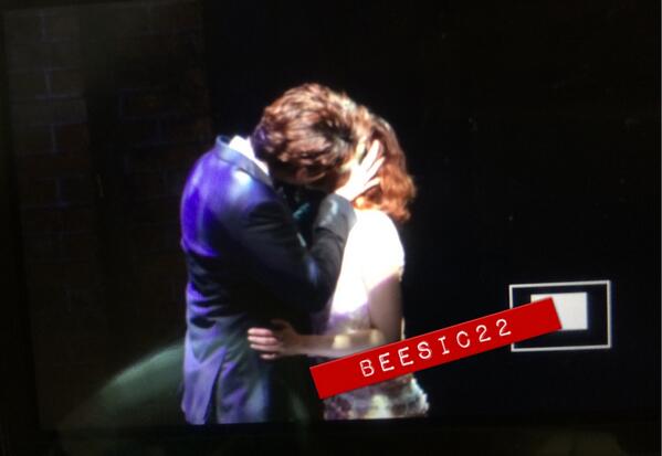 1000000000/10 -singing in the rain-not one day passes me without thinking this kiss i swear-the hand cupping sunny's face -mayhaps my fav kyu kiss -kinda wanted to lower the grade bc kyuhyun got to kiss sunny before i got to kiss him like wtf she is mine