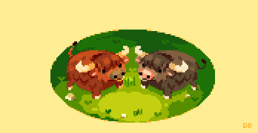 DB_DuckBird's tweet photo. #bull 🐂
@Pixel_Dailies #pixel_dailies #pixelart #ドット絵 https://t.co/RHrck836HL