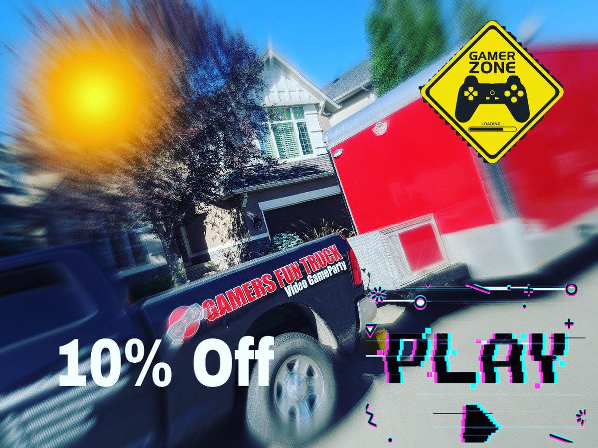 GamersFunTruck's tweet image. Take advantage of our hot summer discount! Book now for September. No risk reschedule policy. #videogamefun #videogameparty #videogametruck