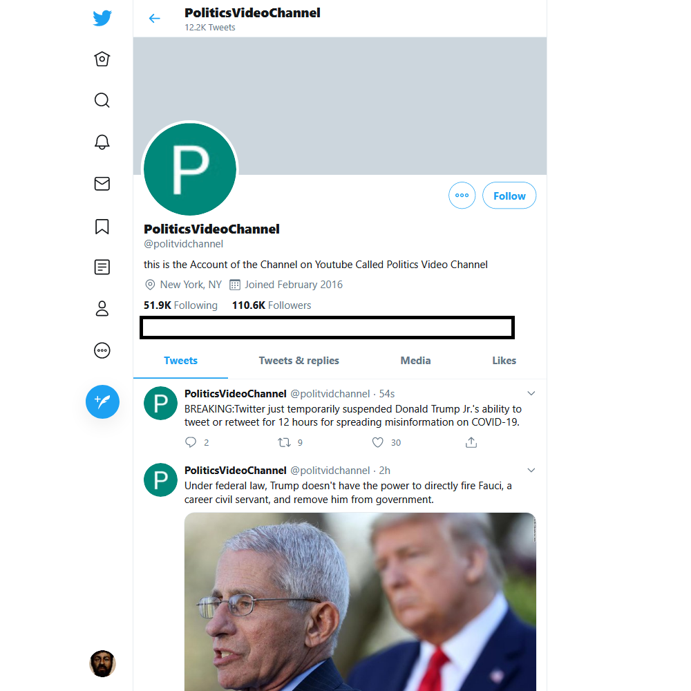 The following account spread fake news and you should all stop following it used to impersonate CNN and actively troll I'll explain how I came to know this below