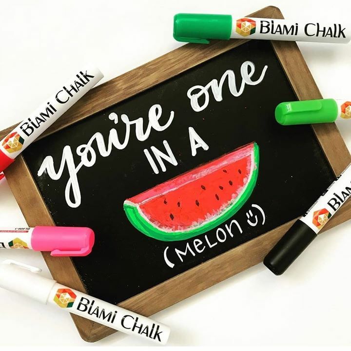 BlamiArts's tweet image. You are one in a 🍉! 
Thank you @letteringyourway for using our markers ❤️

Chalksign made by @letteringyourway

#blamiarts #blamichalkmarkers #chalksign #chalkpens #chalk #moderncalligraphy #handlettering #chalklettering #chalkboardsign #fauxcalligra… ift.tt/2bp8vlL