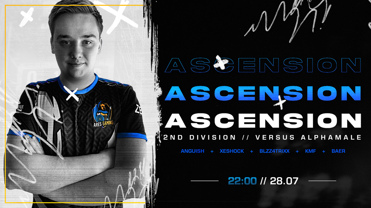 📢ASCENSION LEAGUE📢

Heute Abend geht es für unser Team #Sparta in die Spätschicht in der #R6AL. Der heutige Gegner heißt #ALPHAMALES und wir möchten unsere Siegesserie weiterhin ausbauen.

⚔️@OPLeagueEU
⏰22:00 - 28.07

GL🤝HF

#AhuAres #R6AL #RainbowSix #R6S