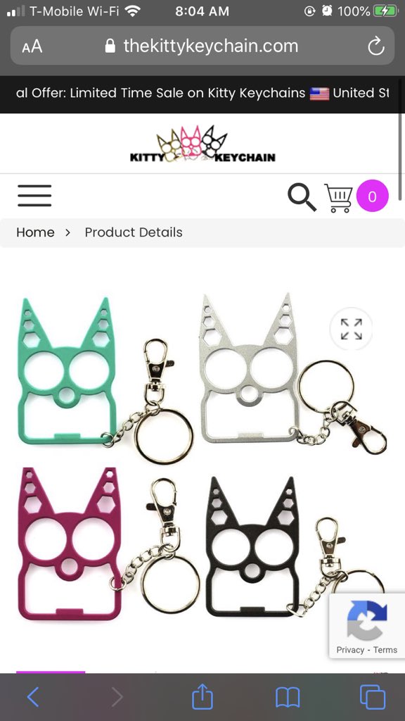 Next up!! Kitty keychain! They are having a sale right now, perfect for your keys & super cheap!