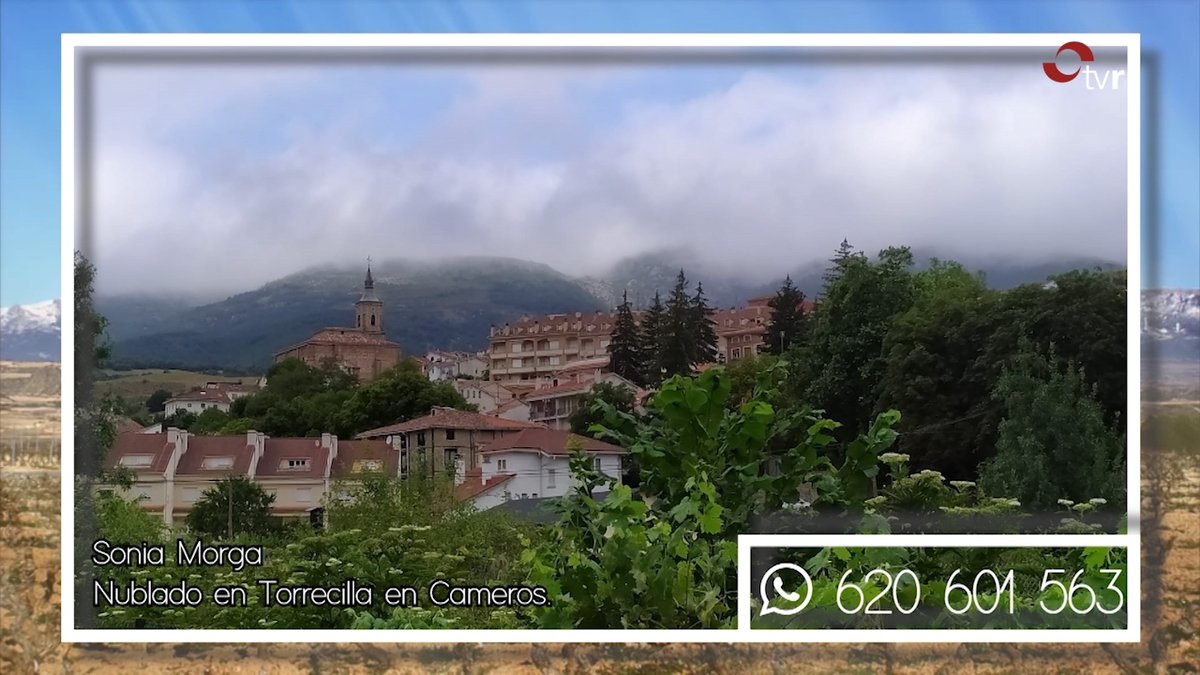 tvrioja's tweet photo. Las fotos de los colaboradores de El Tiempo TVR con @meteosojuela https://t.co/Cqm6TWLggO