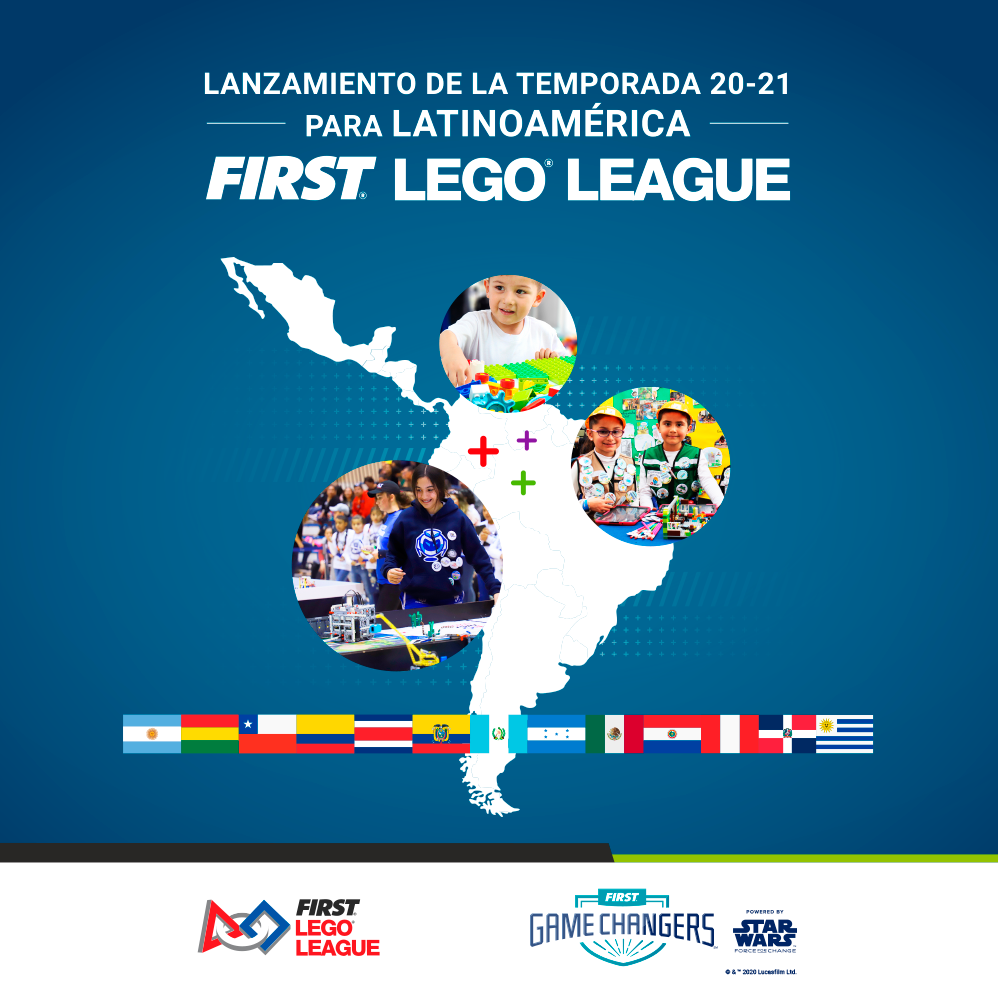 PCIS_UNIMINUTO's tweet photo. Sé parte de FIRST LEGO League. Únete al lanzamiento para Latinoamérica de la nueva Temporada 20-21: GAME CHANGERS by Star Wars: Force for Change.
Regístrate en: https://t.co/WADcEzB87U
Del 10 al 13 de agosto a las 16 hrs. México (GTM-5) #LATAMFLL #FIRSTINSPIRES #SomosPCIS https://t.co/SPyBps9cge