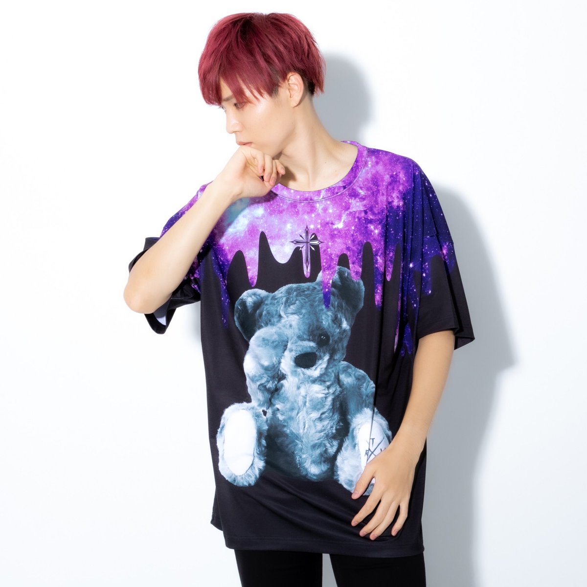 TRAVAS TOKYO Space oozy bear BIG Tシャツ 新品