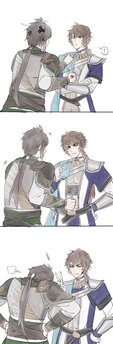 Yanc En Twitter 真三国无双7 姜维 夏侯霸 姜维 钟会 受气包