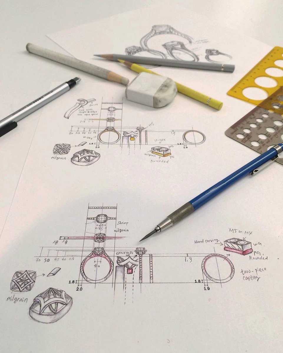 ganoksinproject's tweet photo. Accuracy begins long before we get to the bench! Are your designs as well thought out as 📷 thediamondkrystle? If you would like us to feature your bench setup or work email media@ganoksin.com with your photos, description and IG handle. Photo Credits 📷 thediamondkrystle https://t.co/OHNFg5CA5Z