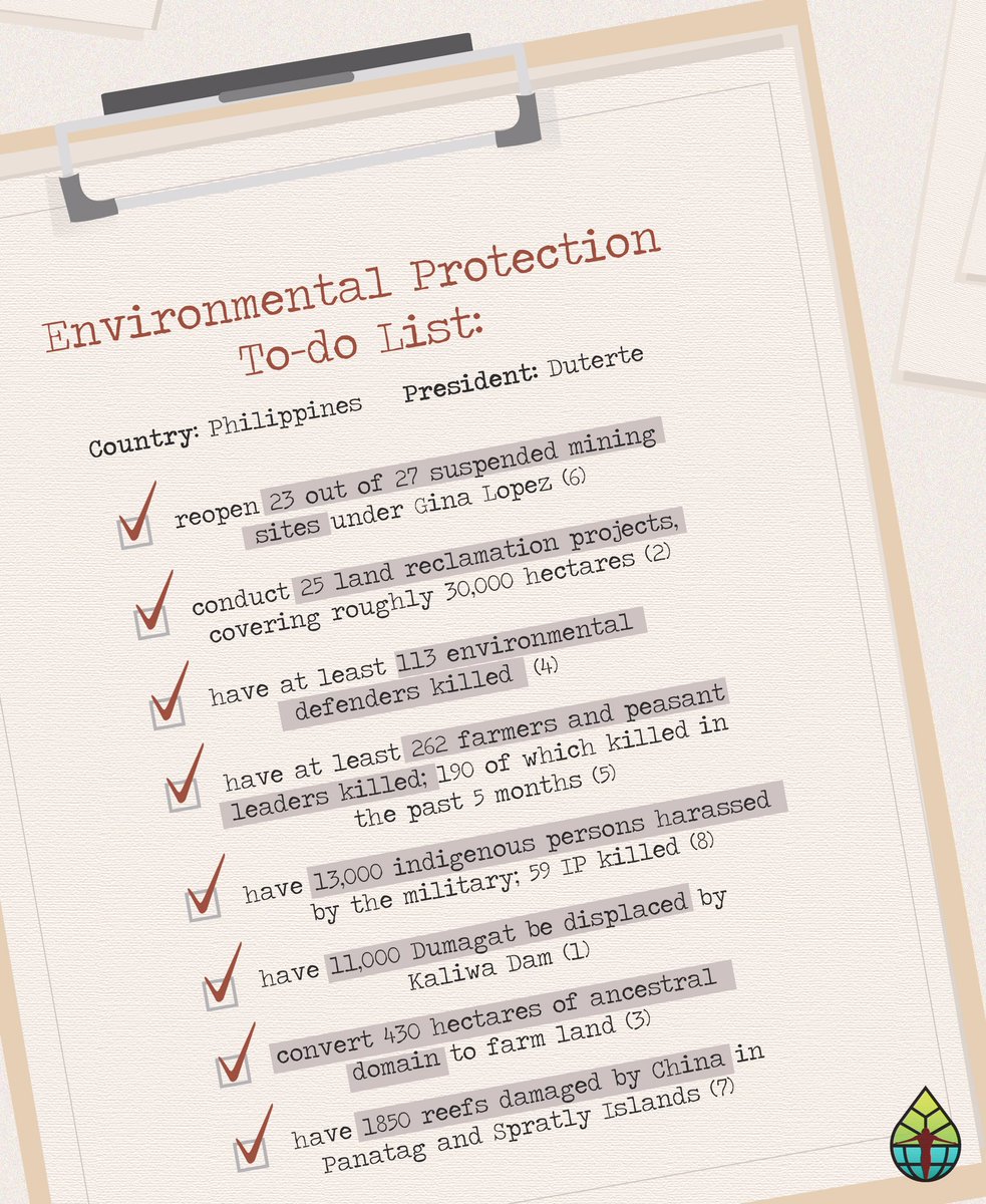 UPOneEarth's tweet photo. #SONAngaling!
Duterte stressed in his fifth SONA that they will not dodge their obligation to fight for human rights. That was his state of mind-but unfortunately, not of our nation.
Read more on his administrationโs environmental sins: https://t.co/tOolkLVwTV https://t.co/nDO9tnTmZh