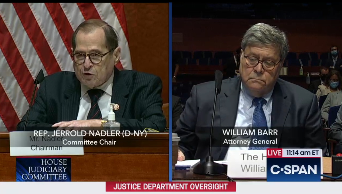NADLER: Mr. Barr, YOU SOMEHOW SUCK EVEN WORSE THAN JEFF SESSIONS. THINK ABOUT THAT, YOU F**K. WORSE THE KKKEEBLER ELF.YOU ARE A DISGRACE TO DISGRACES. YOU SUCK AT SUCKING. I AM NOW CHANNELING HOW MUCH WE ALL DESPISE YOU.