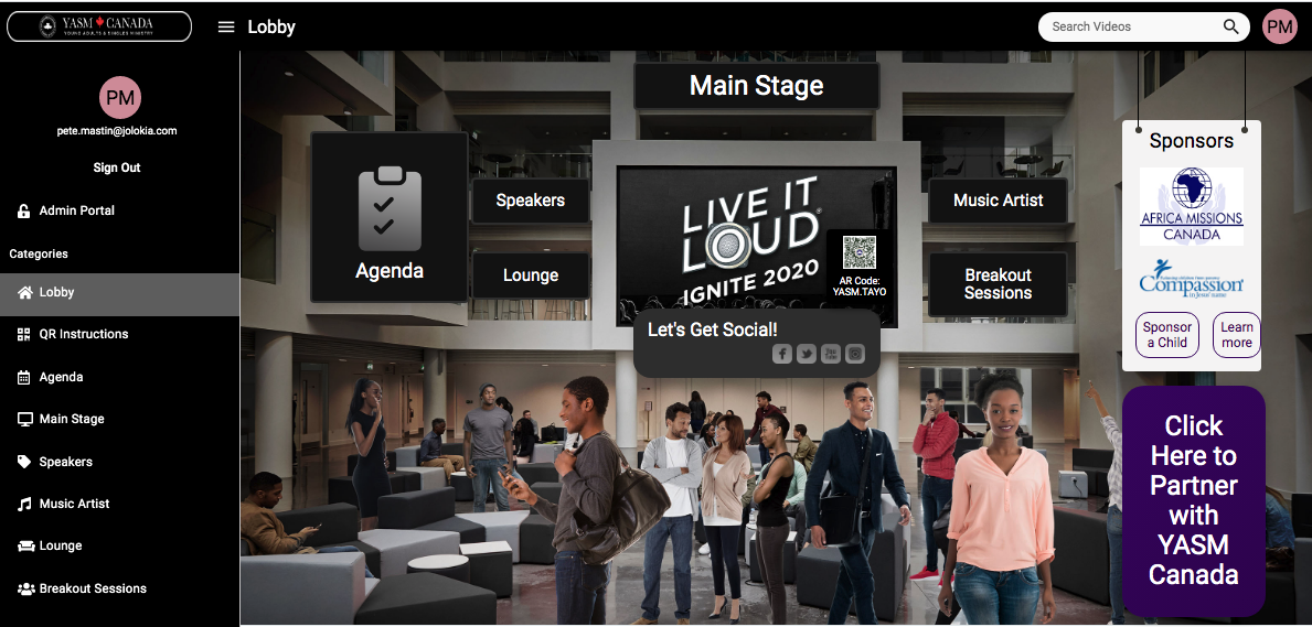 Nextech_AR's tweet photo. We are proud to have been the host of the #YASM #LiveItLoud virtual convention last weekend, enabling 1,000 attendees to meet in the virtual world around worship, music, holograms, trivia and meeting sessions.
#VirtualEvents #VirtualConvention #VirtualSolution https://t.co/tm4QwyxiYS