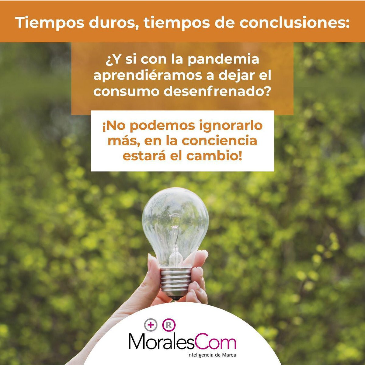 MetaleCabeza's tweet photo. ¿Con la pandemia aprendiéramos a dejar el consumo desenfrenado?

¡No podemos ignorarlo más en la conciencia estará el cambio!

#transformacion #comportamiento #comunicacionperceptual #comunidad #covid19 #comunicacion #pandemia #consumidor #consumoresponsable #moralescom https://t.co/GdstC6AiBu