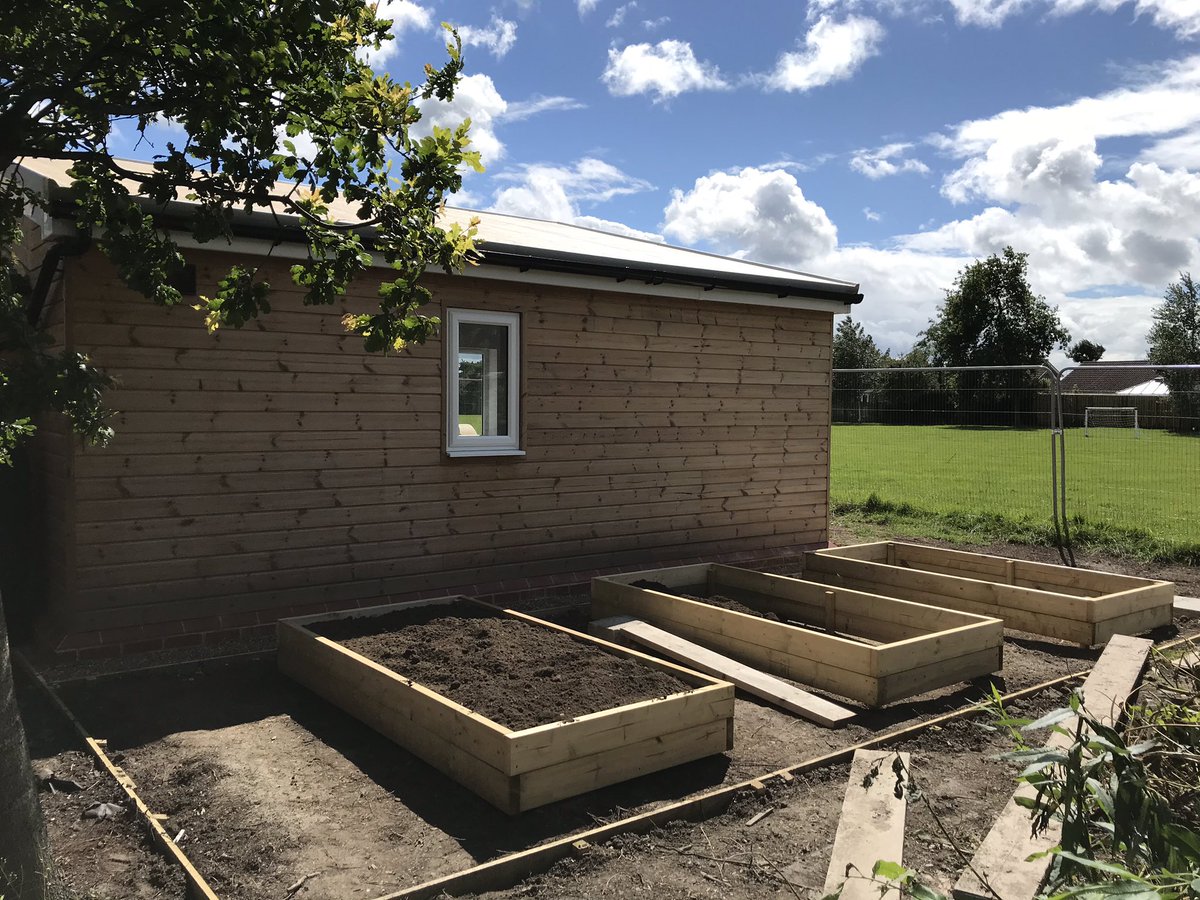 Final stages at this extension/staff room at St Martin’s School, Fangfoss. Will be a great space for the staff and the kids in September. <a href="/DioceseOfYork/">Diocese of York</a> <a href="/SaltArchitects/">Salt Architects</a>