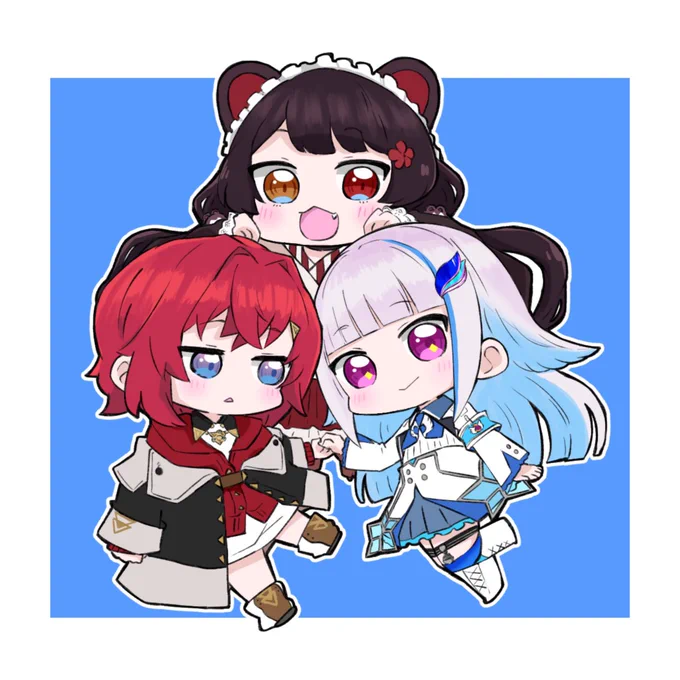 #ヘル絵スタ #絵ンジュ #いぬいらすと #さんばか 