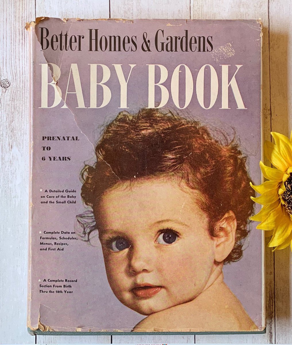 LadybugsTwo's tweet photo. Vintage 1949 Baby Book, How-to Book, Better Homes and Gardens, Nonfiction, Childcare Guide, Vintage Book, Baby Care, Reference Book, Nursery #etsy #white  #vintagenursery #babycarebook #vintagebabybook #childcarebook #informationalbook  #nonfictionbook https://t.co/1w0r64jcPi https://t.co/xFhD3l5AfG