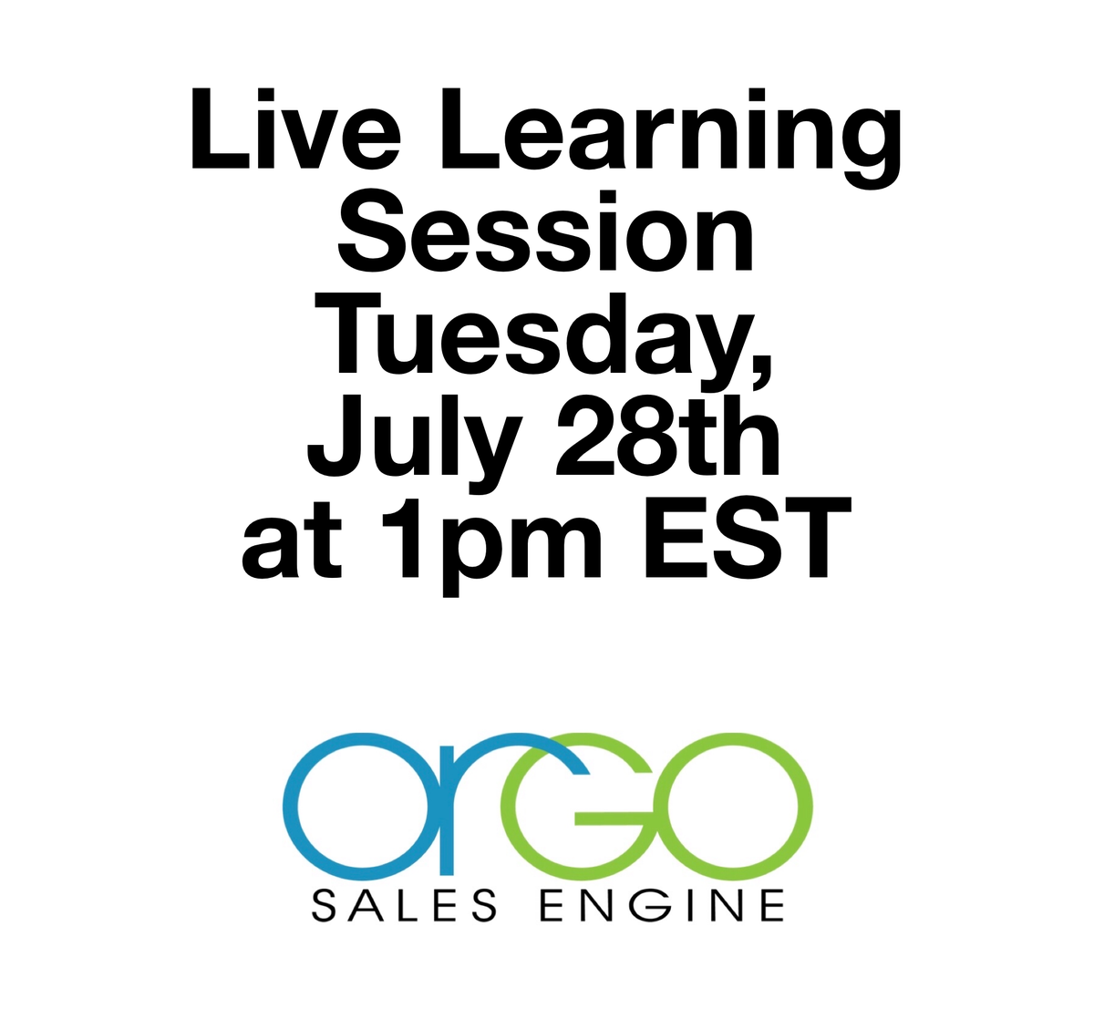 OrgoSalesInc's tweet photo. Don't miss the bonus round today....Live Learning Session: Leads &amp; Your Business, Tuesday, July 28th at 1pm EST.  Check out the link below to register,
https://t.co/j0CY0bYufY https://t.co/Xz0U8xPUGX