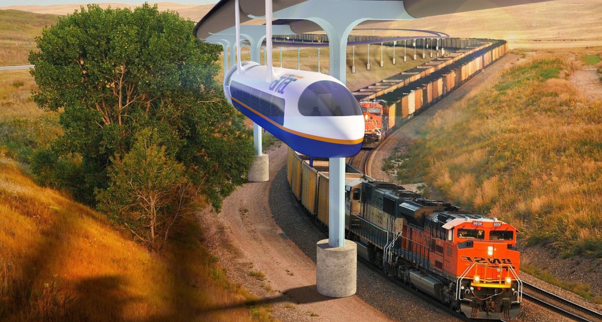 Railroads are more efficient and profitable when hauling heavy bulk freight over long distances. With AirTrac's inherent ability to transport light cargo and passengers, rail transit can focus its efforts on heavier loads, resulting in increased profitability.